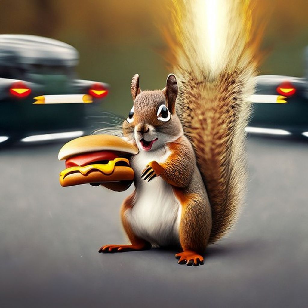 Fast Food Dash The Squirrel's Supper Run
